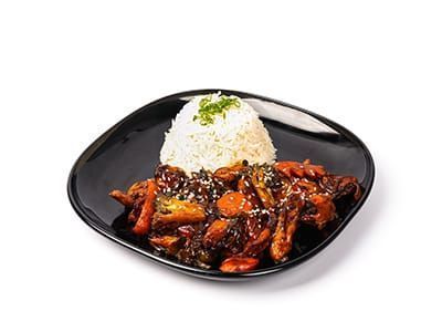 Stir Fry Chicken & Rice