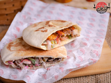 شاورما دجاج فلسطينية خبز الاجاويد