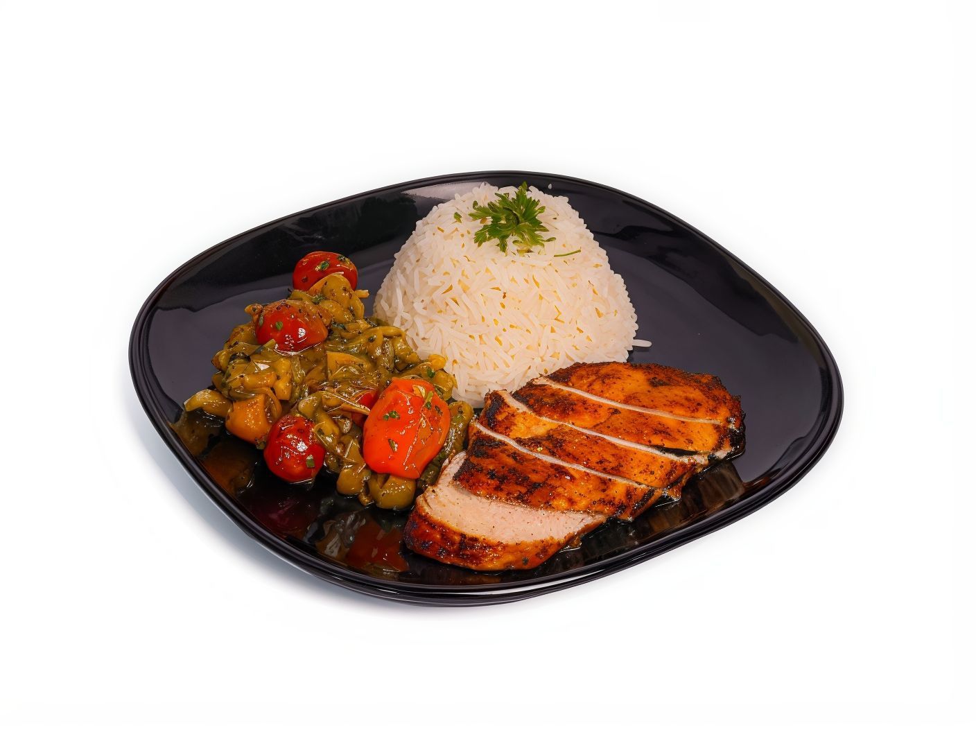 Provencal Chicken Steak & Rice